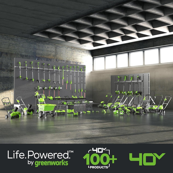 Greenworks GD40TCS Akku Kettensäge mit bürstenlosem Motor, 25 cm Blattlänge, 12 m/s Kettengeschwindi