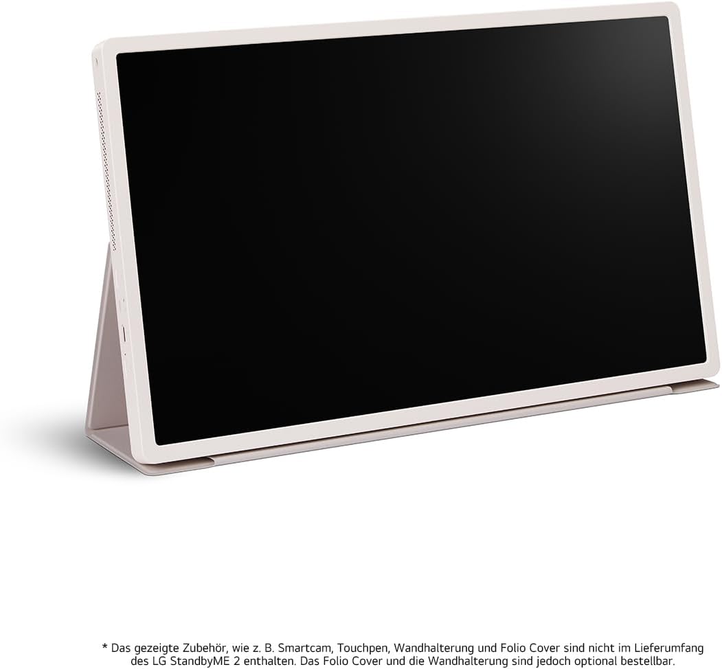 LG 27LX6TDGA TV (27 Zoll) Lifestyle TV StanbyME 2 (QHD Touchscreen, 60Hz, Integrierter Akku, Streami