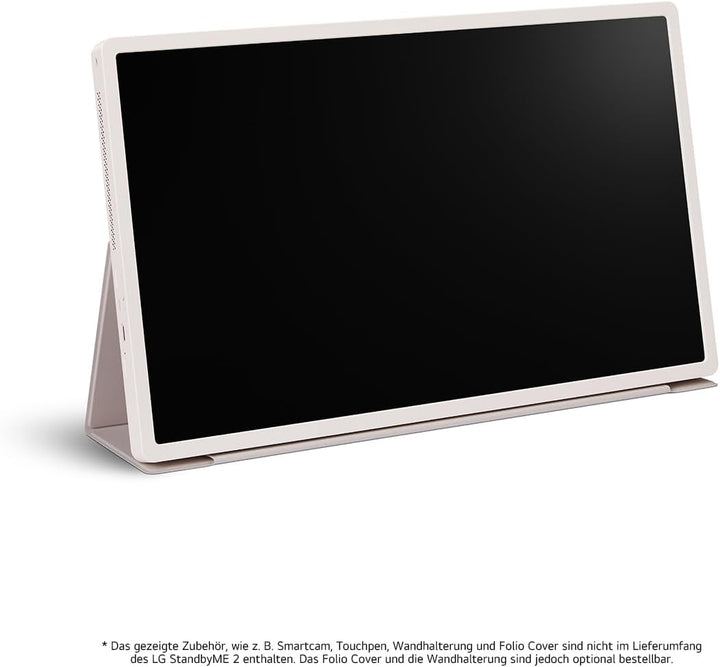 LG 27LX6TDGA TV (27 Zoll) Lifestyle TV StanbyME 2 (QHD Touchscreen, 60Hz, Integrierter Akku, Streami