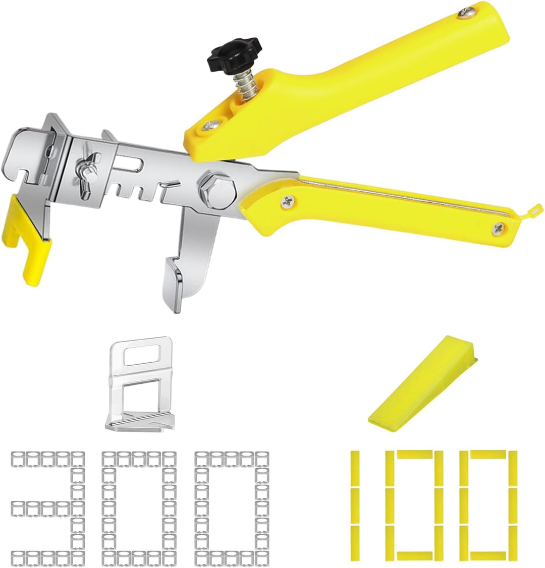 Fliesen Nivelliersystem 1.5mm Fugenbreite fliesen verlegehilfe nivelliersystem, 300 Zuglaschen, 100