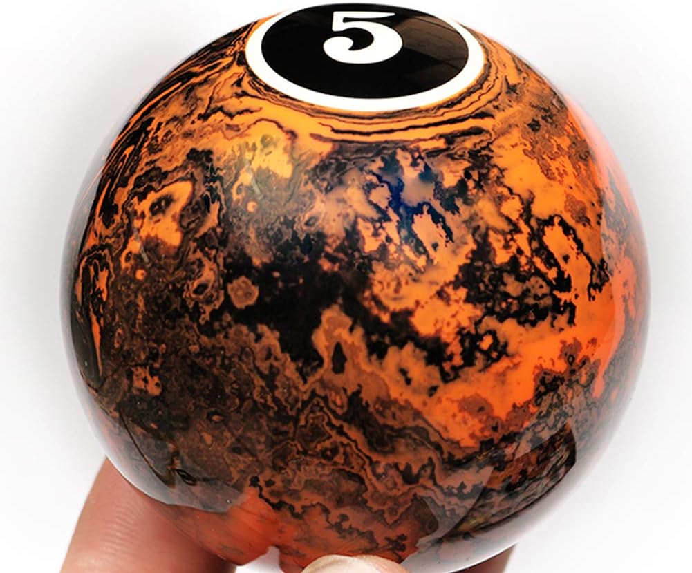 BEKZILY Professionelle Poolbälle/Billardkugeln Set Komplett 16 Bälle für Billardtische Schwarz, Schw