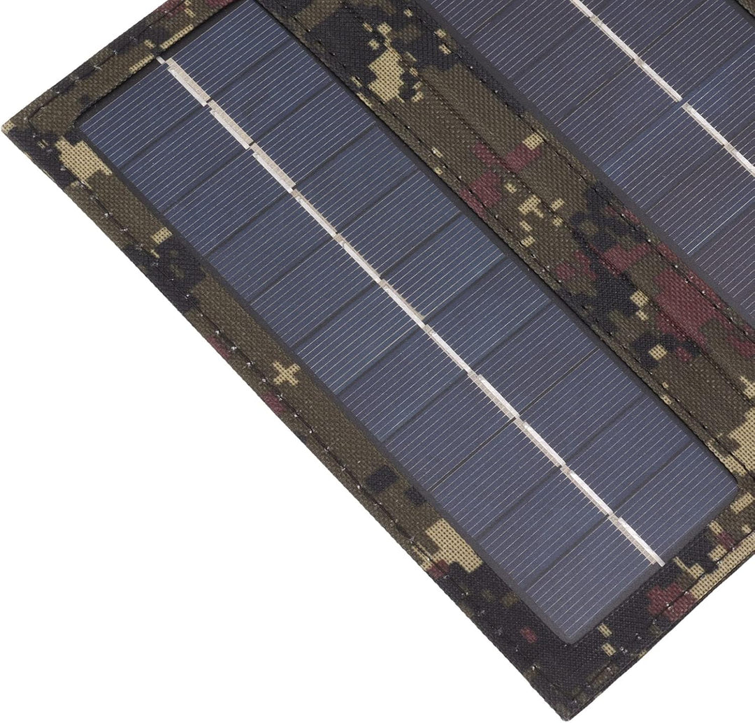Tragbares 40-W-Solarpanel-Ladegerät für Outdoor-Camping-Wandern, Faltbares Monokristallines Solarpan