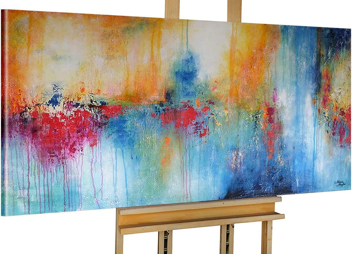Monica Mirafiori I 100% HANDGEMALT I Gemälde Fantastisch 100x50cm | Gemälde Handgemalt | Acrylgemäld