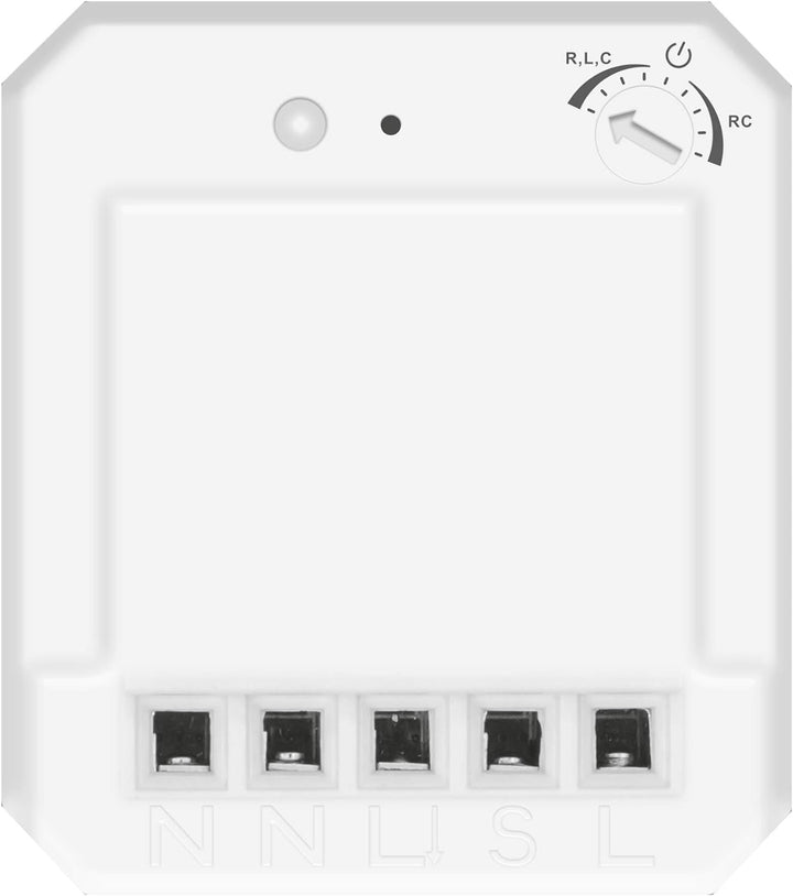Trust Smart Home 433 Mhz ACM-250-LD Einbau-LED-Dimmer, Weiss Single, Single