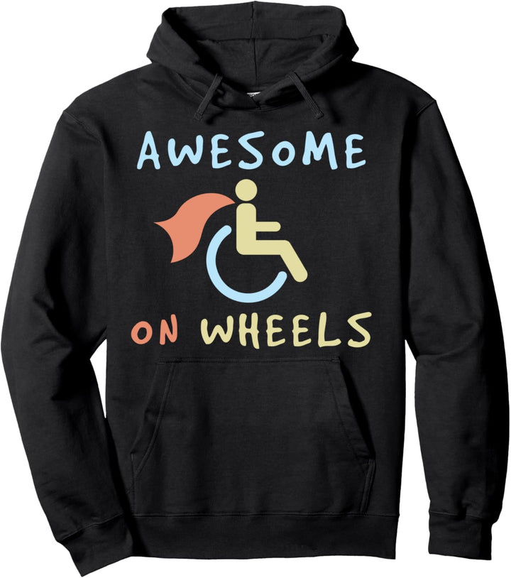 Rollstuhlfahrer Superheld - Rollstuhl Superkraft Liebe Pullover Hoodie