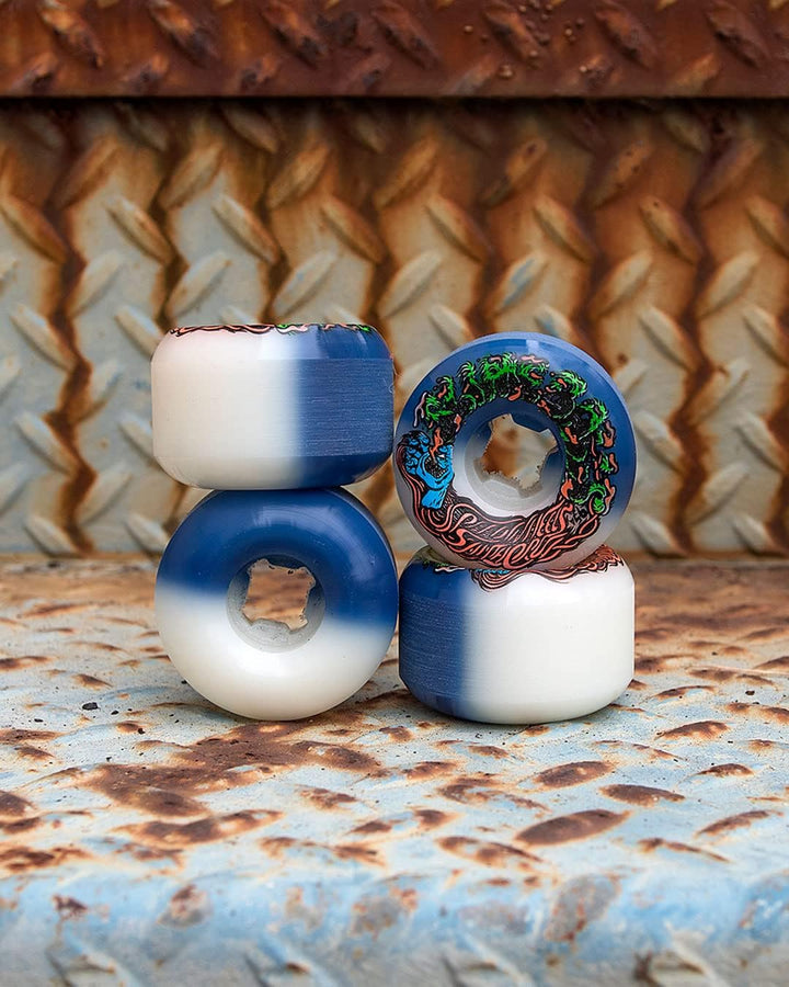 Slime Santa Cruz Balls Hairballs 50-50 Skateboard-Räder 53 mm, 53 mm