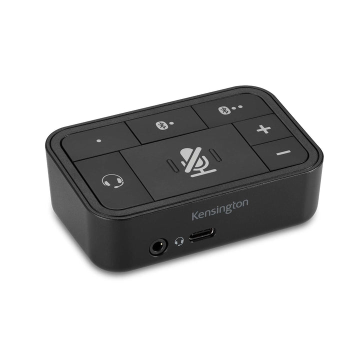 Kensington Universeller 3-in-1 Pro Audio Headset Switch, USB-Stromversorgung, Schnelles Wechseln zwi