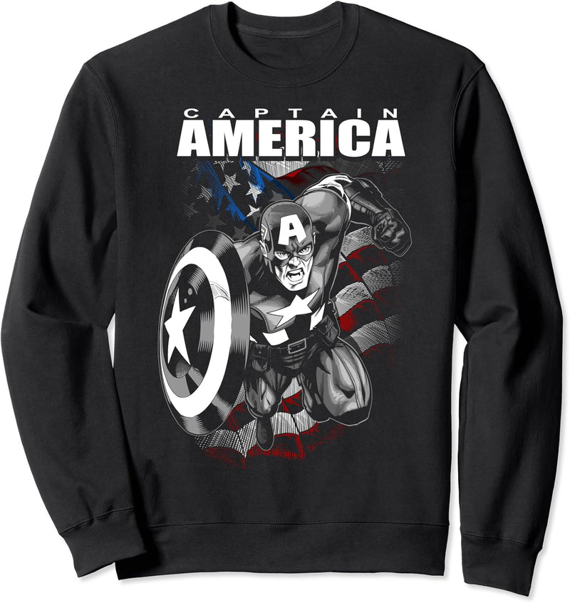 Marvel Captain America Avengers Patriot Sweatshirt