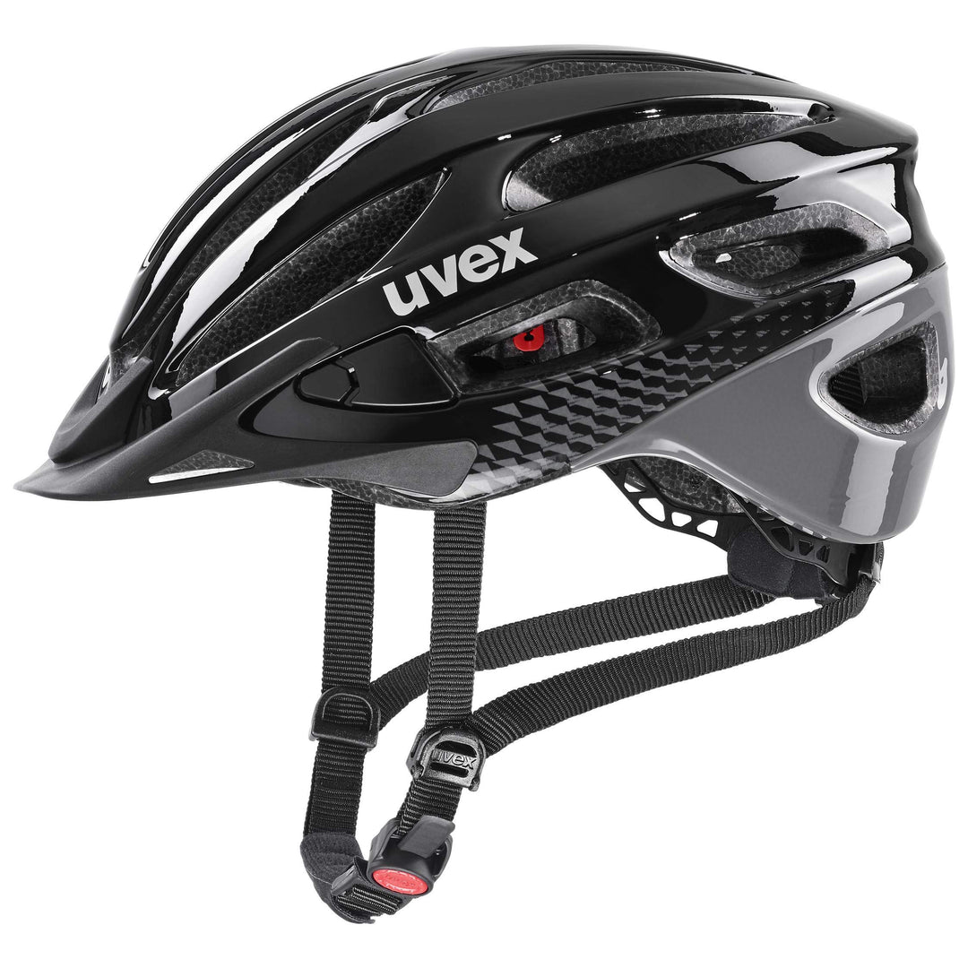 Uvex Unisex-Erwachsene True Fahrradhelm black - grey 52-56 cm, black - grey 52-56 cm