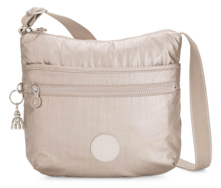 Kipling Damen Arto Tasche, Silber (Metallic Glow), Einheitsgrösse EU, Metallic Glow