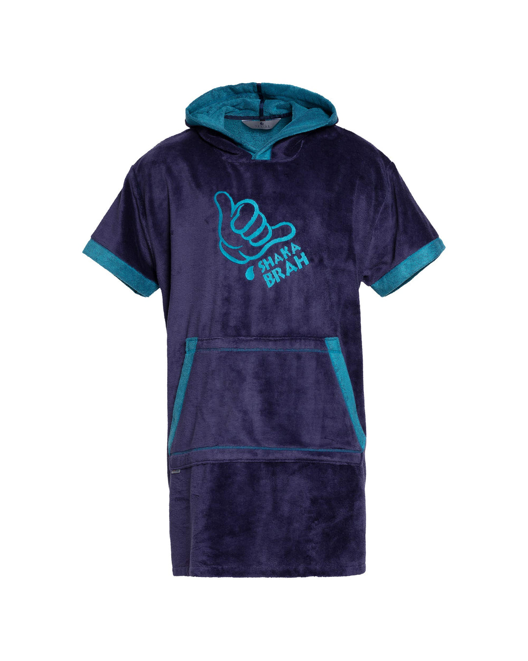 Revise RE-852 Poncho mit Kapuze – Bademantel – Badetuch – Poncho handtuch - Damen Herren Kinder - mi