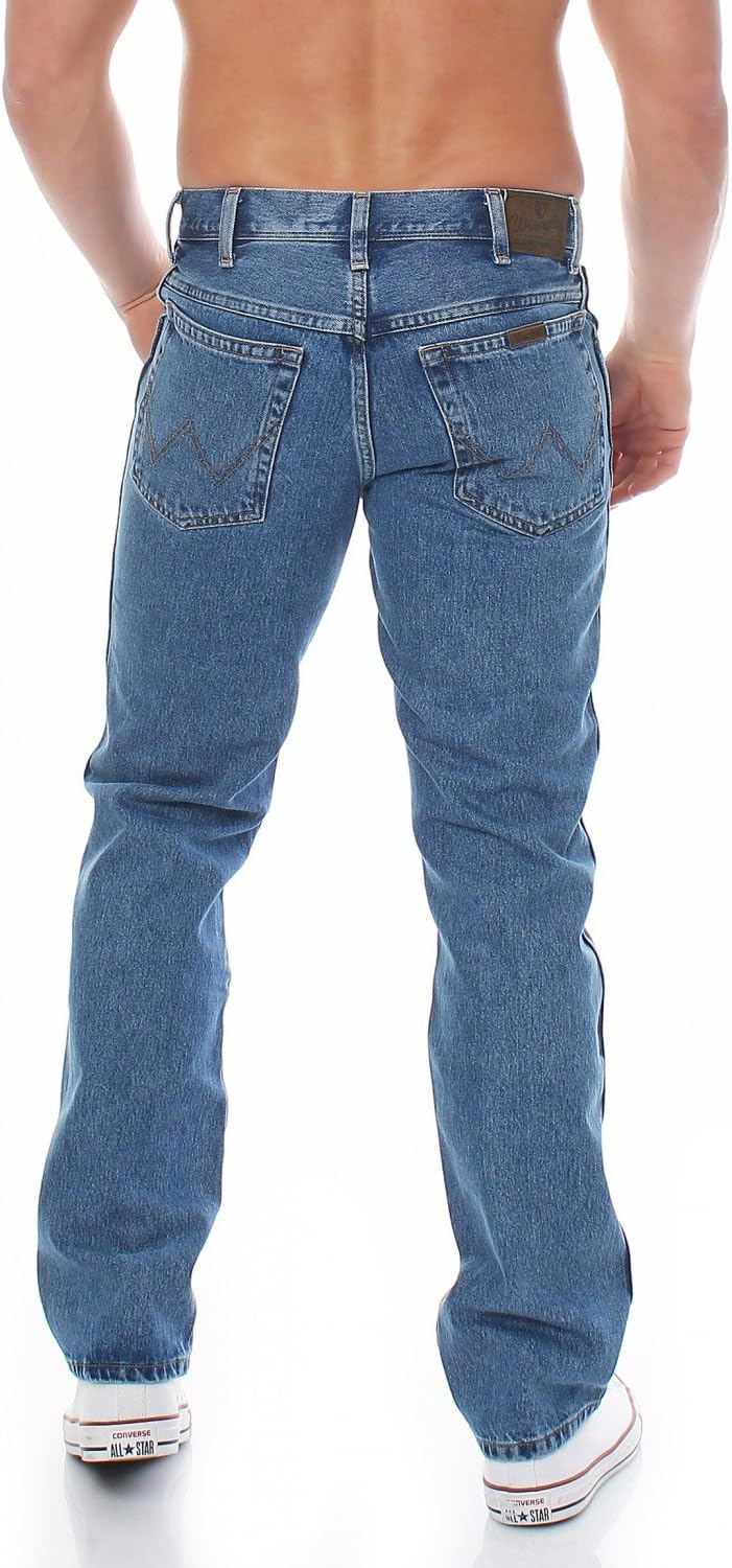 Wrangler Herren Jeanshose Blau Stonewash; 01010