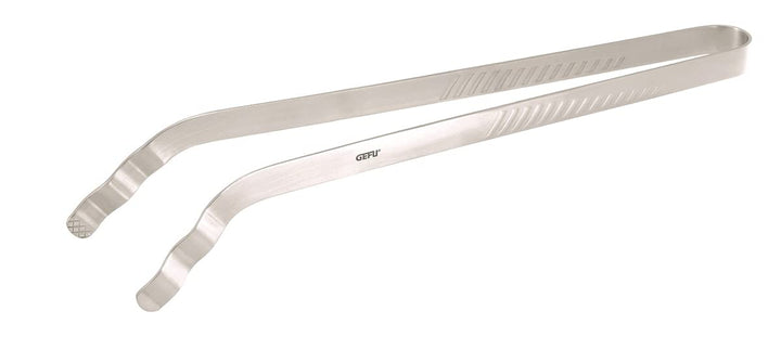 GEFU ONDA Grillzange 35cm | Wellenförmige Enden für sicheren Halt | Exakte Kraftübertragung & Federk