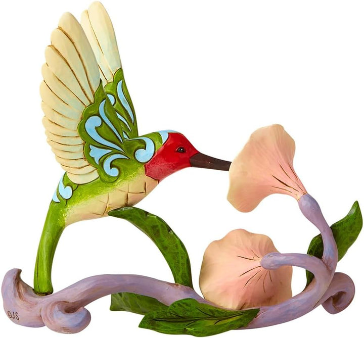 Enesco Jim Shore Heartwood Creek 6008417 Kolibri mit Blume