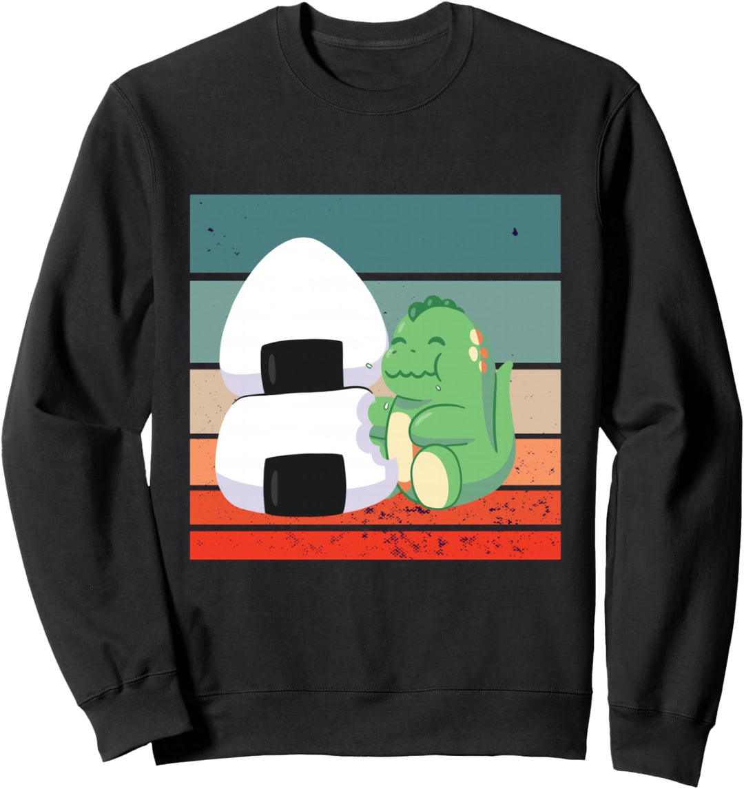 Dino isst Sushi Sweatshirt