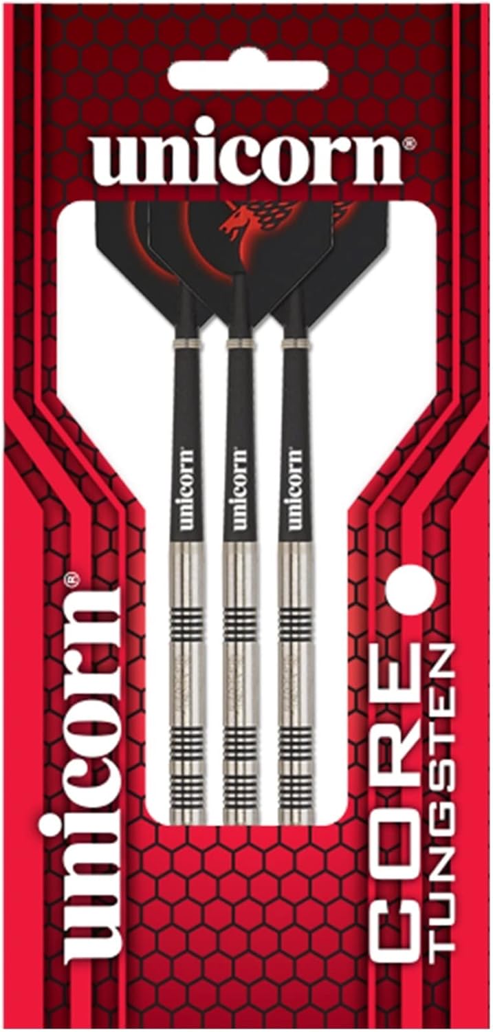 Unicorn Soft Tip Darts Set | Core Tungsten Barrels | 17g, 18g, 19g or 20g Soft Dart 17 g, Soft Dart