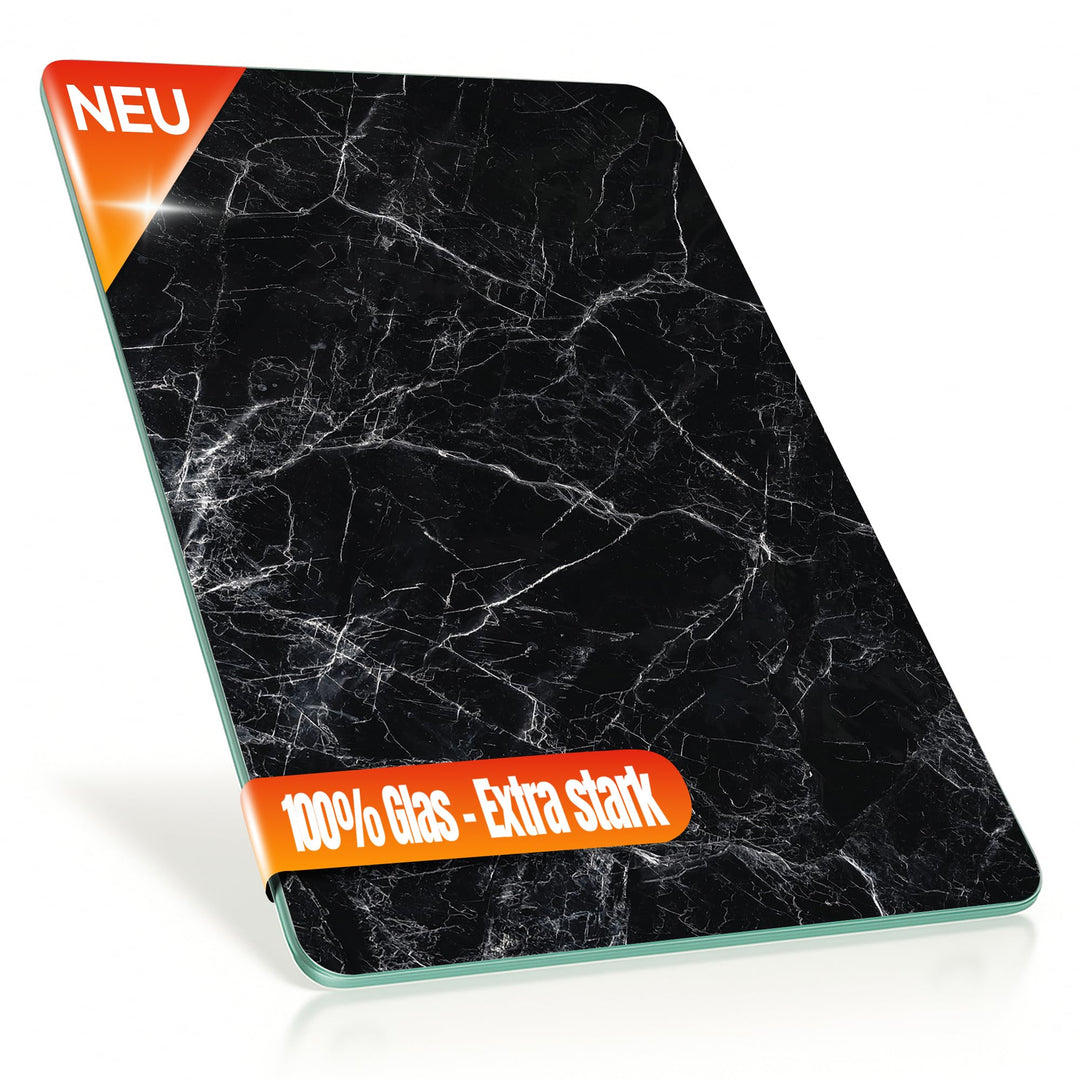 Decovetro® Schneidebrett Glas | 40 x 30 cm | Glass Cutting Board | Hygienisches und robustes Glassch