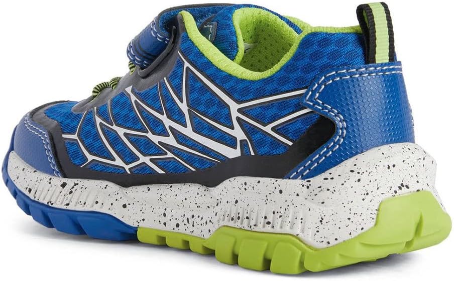 Geox Mädchen J Tuono Boy B Sneakers 27 EU Royal Lime, 27 EU Royal Lime