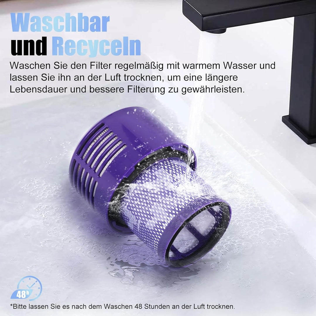Staubbehälter 969509-01 Ersatzteile für Dyson V10 SV12 Staubsauger Verbesserter Behälter Zubehör Mit