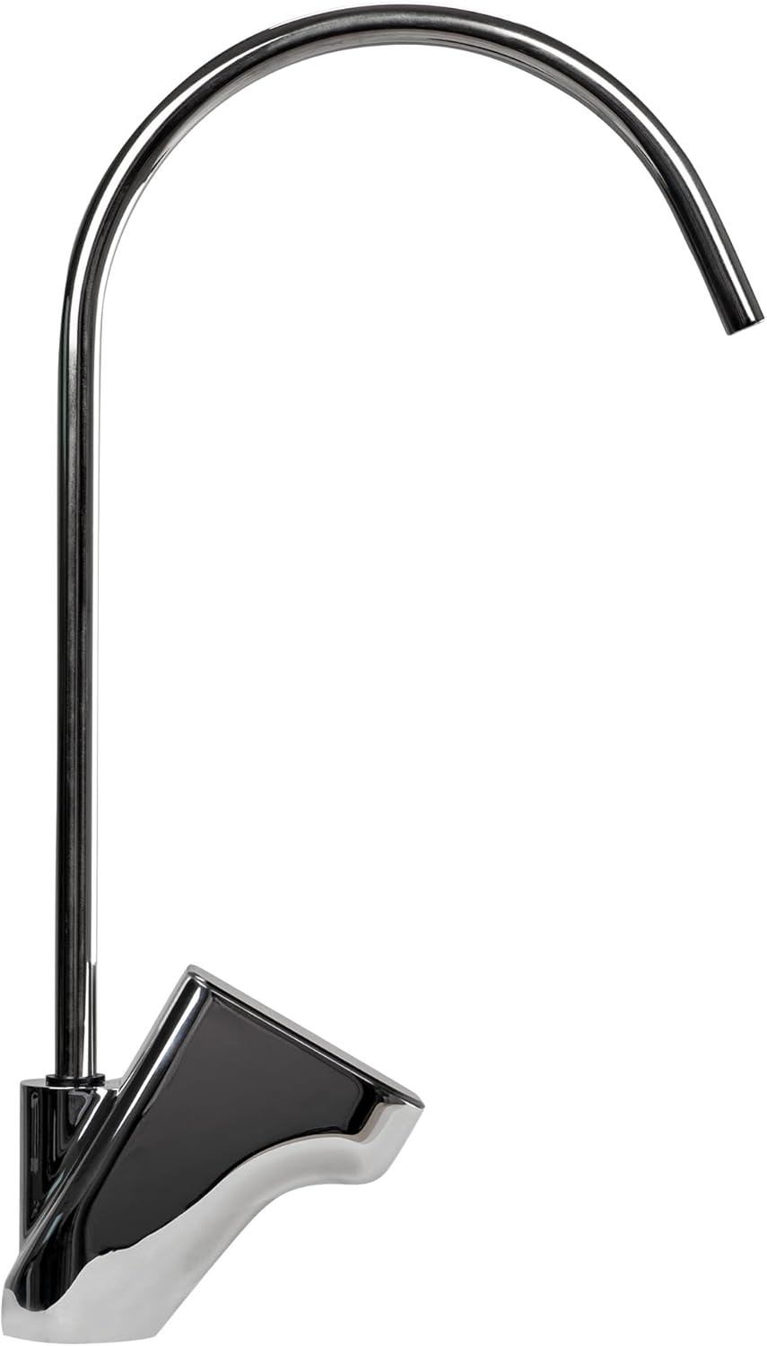 AORA® Ein-Weg-Wasserhahn Edelstahl massiv SOFIA kompatibel mit AMWAY eSPRING Wasserfilter und andere