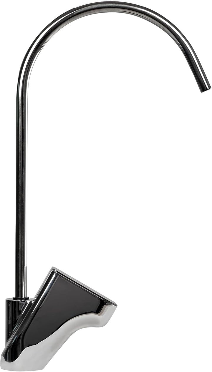 AORA® Ein-Weg-Wasserhahn Edelstahl massiv SOFIA kompatibel mit AMWAY eSPRING Wasserfilter und andere