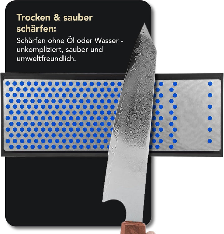 DMT Mechaniker Diamant-Schärfstein, grob, mit Plastikbox, 15,2 cm/6 Zoll,