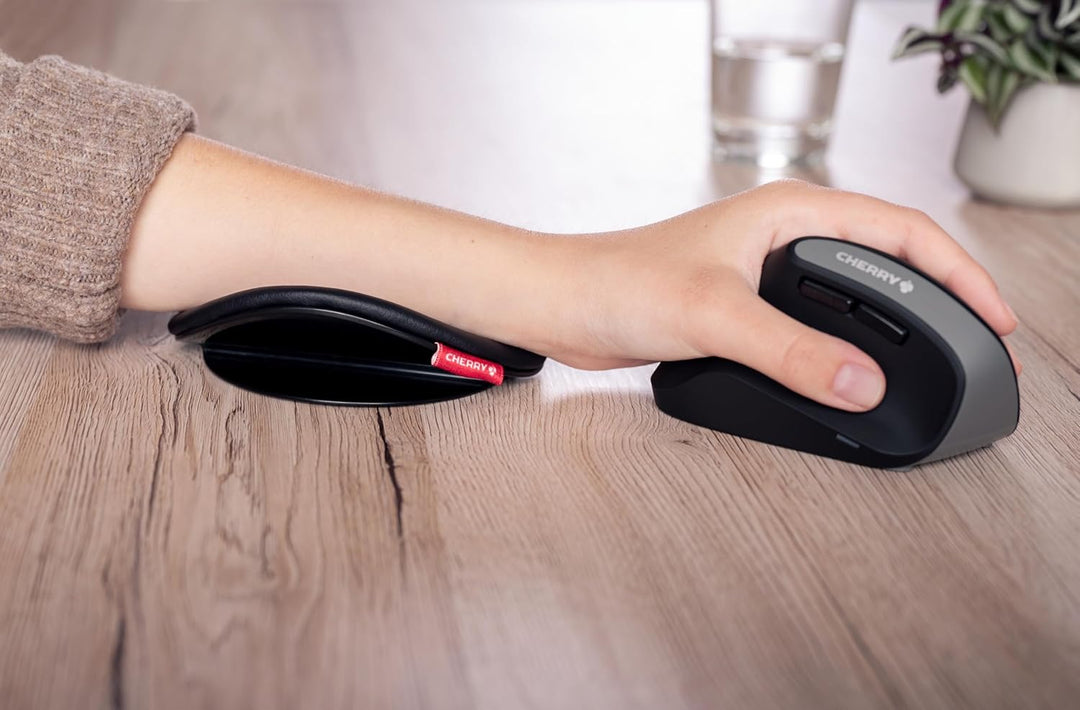 CHERRY SLIDEPAD ERGO, Gleitende Armauflage, Ergonomische Armablage für den Schreibtisch, Verwendbar