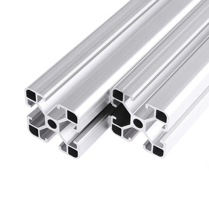 CNCMANS ALU Profil Aluprofil 2 Stück 40x40 800mm Aluminiumprofil Extrusions Linearschiene T-Typ Euro