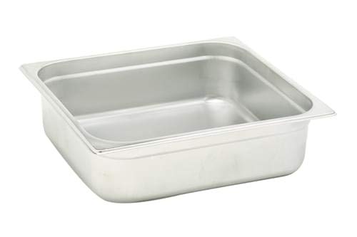 Pentole Agnelli Wanne Gastronorm 1/2, Edelstahl 26.5x32.5x10 cm, 26.5x32.5x10 cm