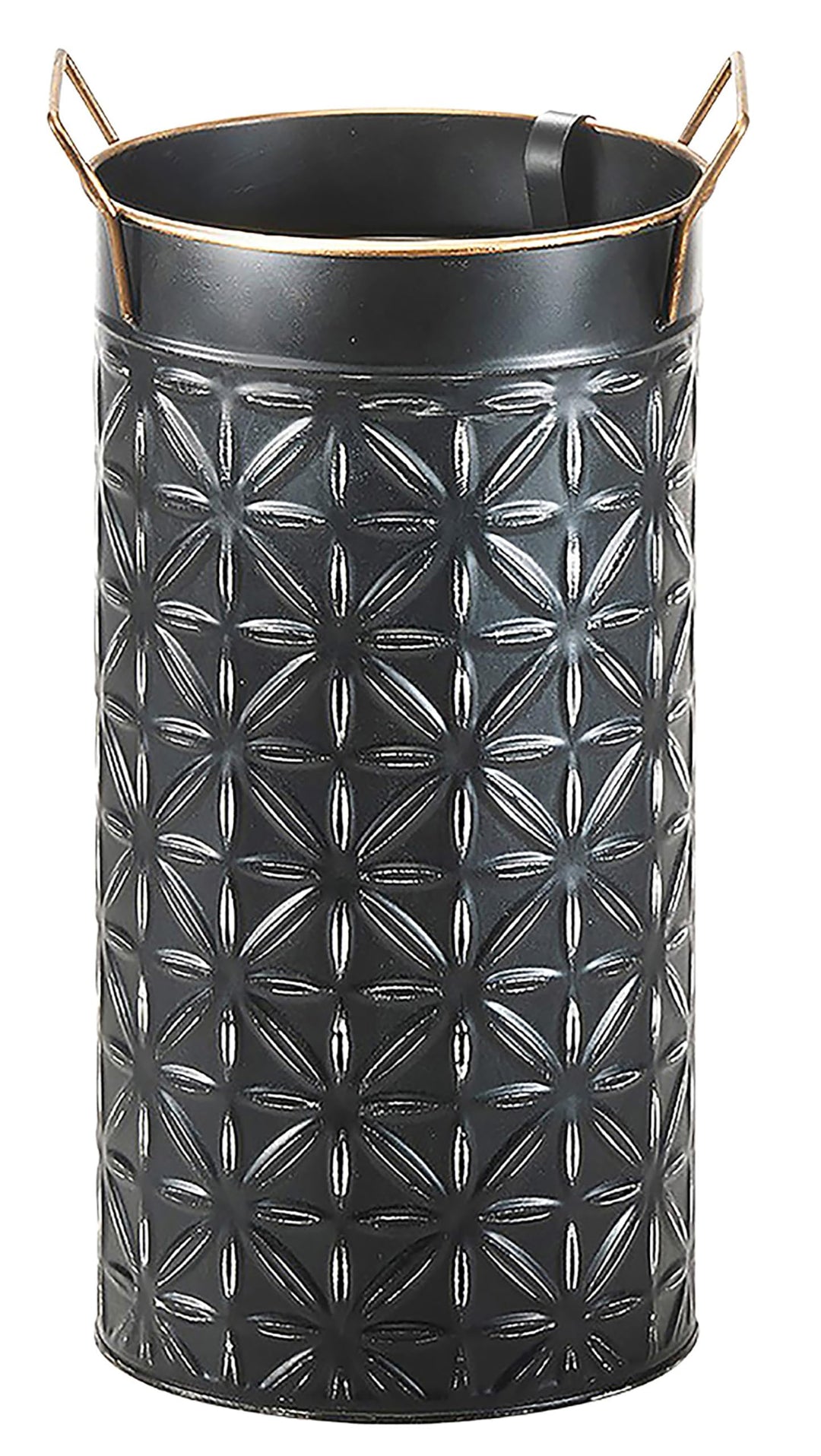 Kobolo Schirmständer Regenschirmständer Stroke - Metall - schwarz - H 43 cm