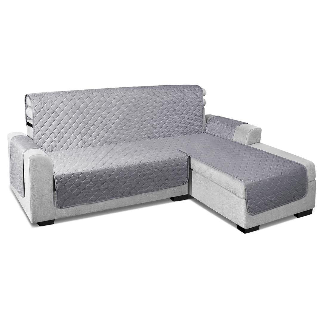 TAOCOCO Sofa Überzug L Form, Sofabezug Wasserdicht Mit Gummiband，Wohnzimmer Anti-Rutsch Gepolsterter