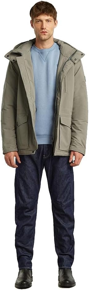 G-STAR Herren Vodan Padded Hooded Jacket XS Beige (elephant skin D26403-D908-G106)