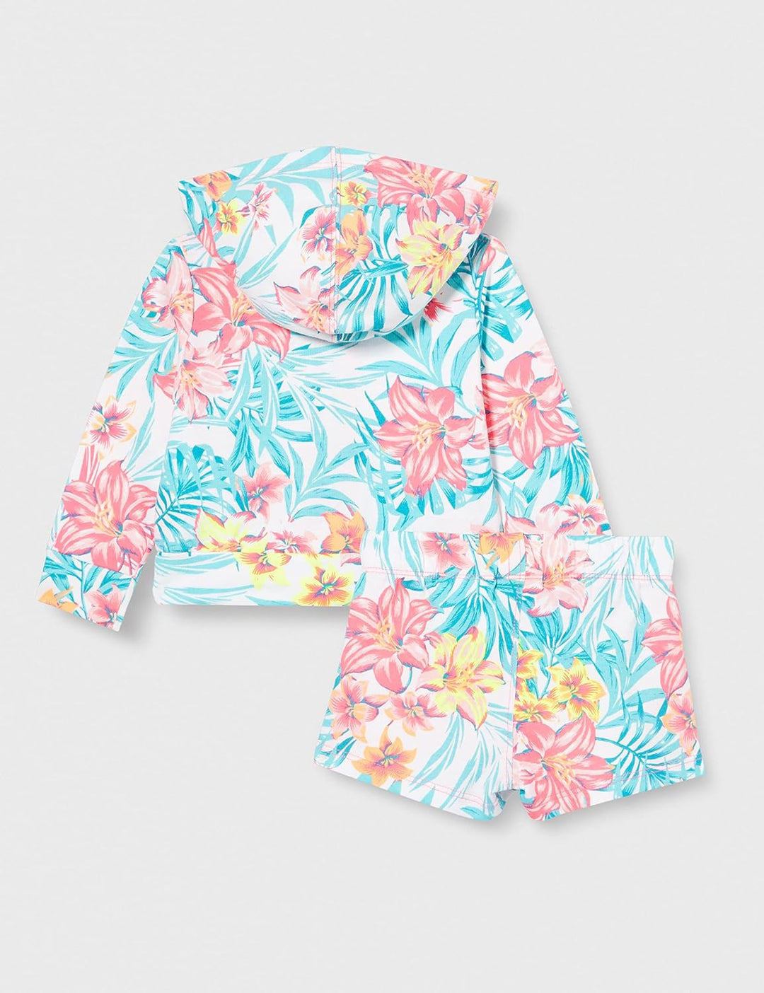 Hurley Mädchen Hrlg French Terry Short Set Set Sweatshirt + Shorts 2 Jahre Schwarz, 2 Jahre Schwarz