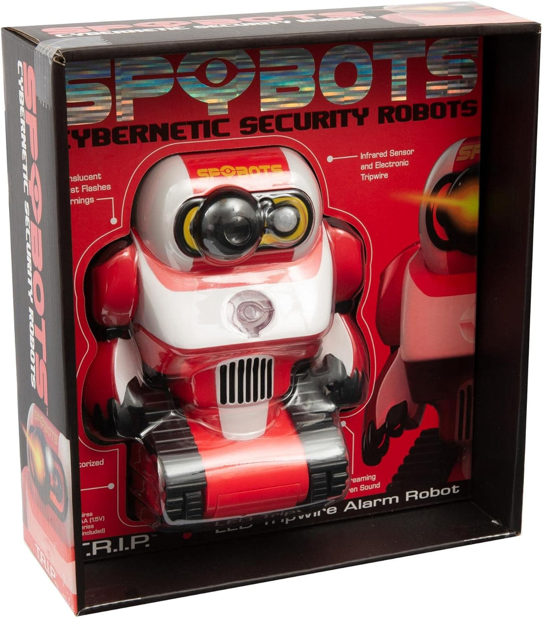 Giochi Preziosi Spy Bots - T.R.I.P. Leistungsstarker Roboter mit LED-Strahlenfalle mit ihm an Ihrer