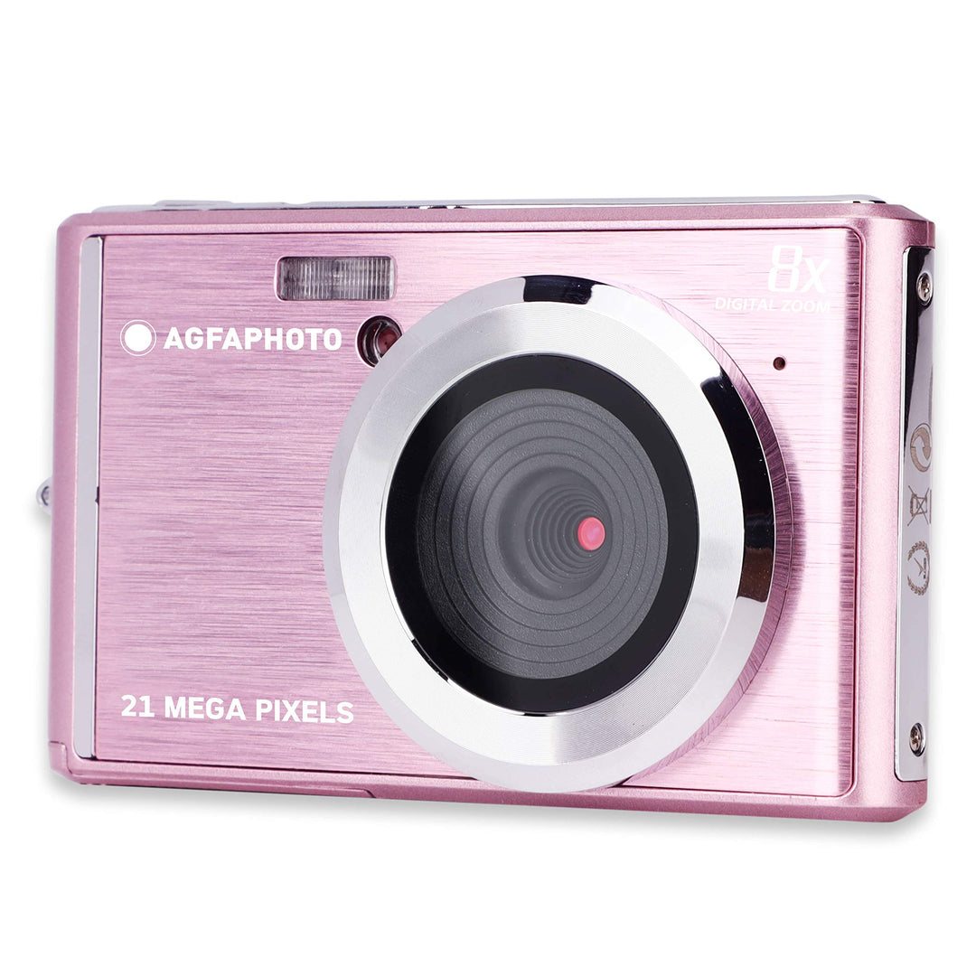 AGFA Photo Kompaktkamera DC5200, Rosa, Rosa