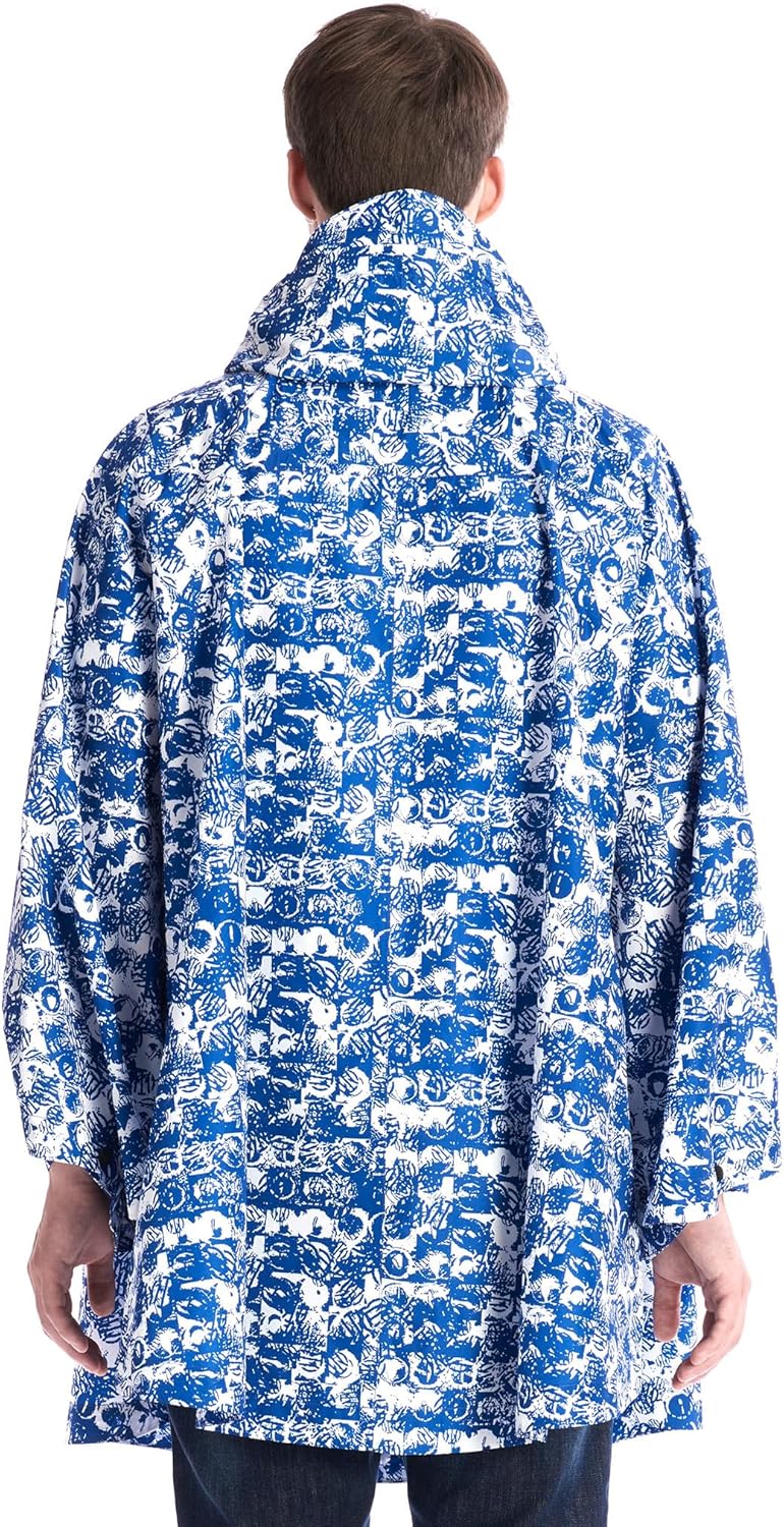 Inter Unisex Giacca Regenjacke, Exklusive Kollektion Rain, Weiss