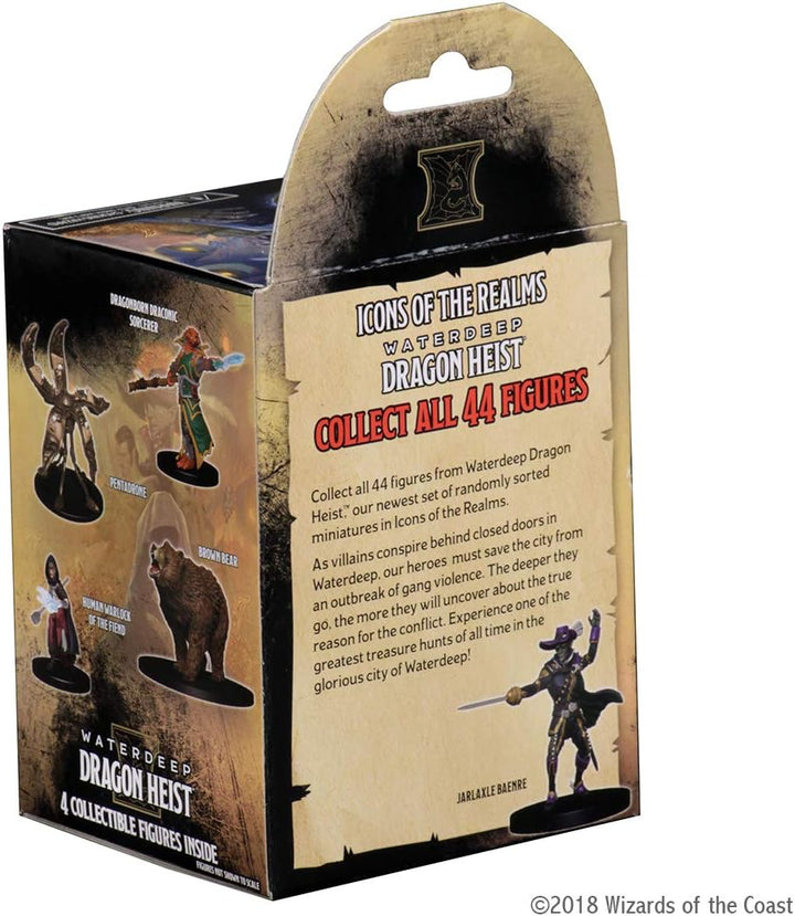 Rubie's WizKids D&D Icons of the Realms: Waterdeep Dragon Heist (8 ct. Standard), Booster Brick | Dn