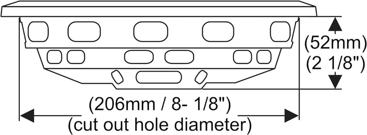 Earthquake Sound SWS-8Xi Tieftönersystem, Untersitz-Subwoofer, 2 Ohm, 1 Stück, 8 Zoll, Schwarz