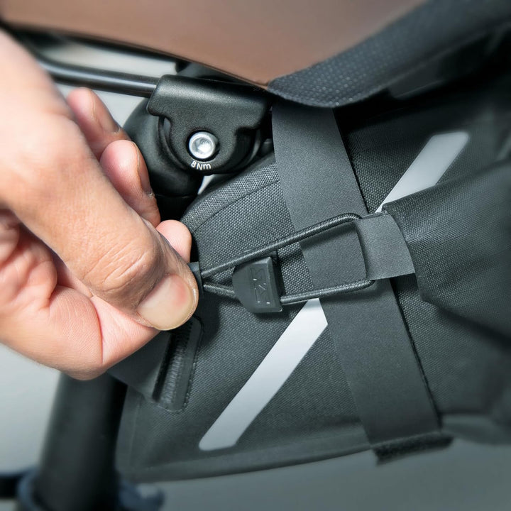 SKS GERMANY Trail Saddle Bag L Satteltasche für Fahrräder (Fahrradtasche, Spritzwasserdicht, Rolltop