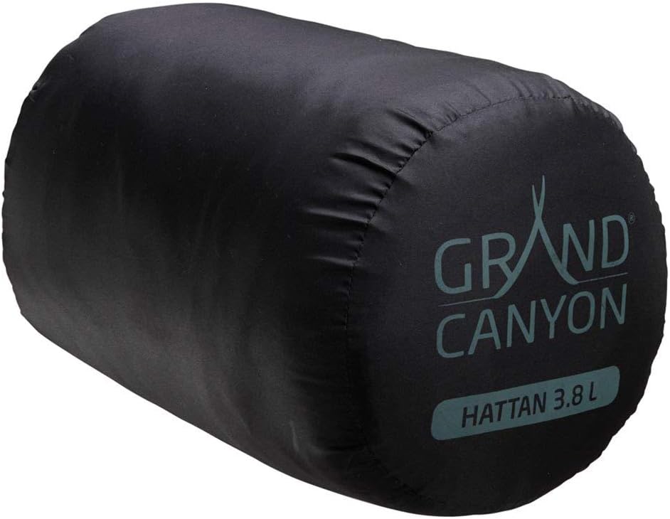 Grand Canyon Hattan 3.8 L - Selbstaufblasende Isomatte, Camping-Matte - 198x63x3,8cm - Botanical Gar