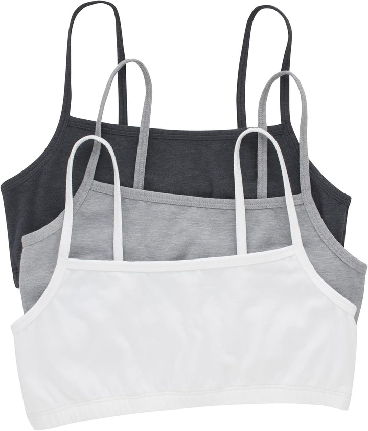Hanes Damen BH (3er Pack) M Sky Grey Heather/Concrete Heather/White, M Sky Grey Heather/Concrete Hea