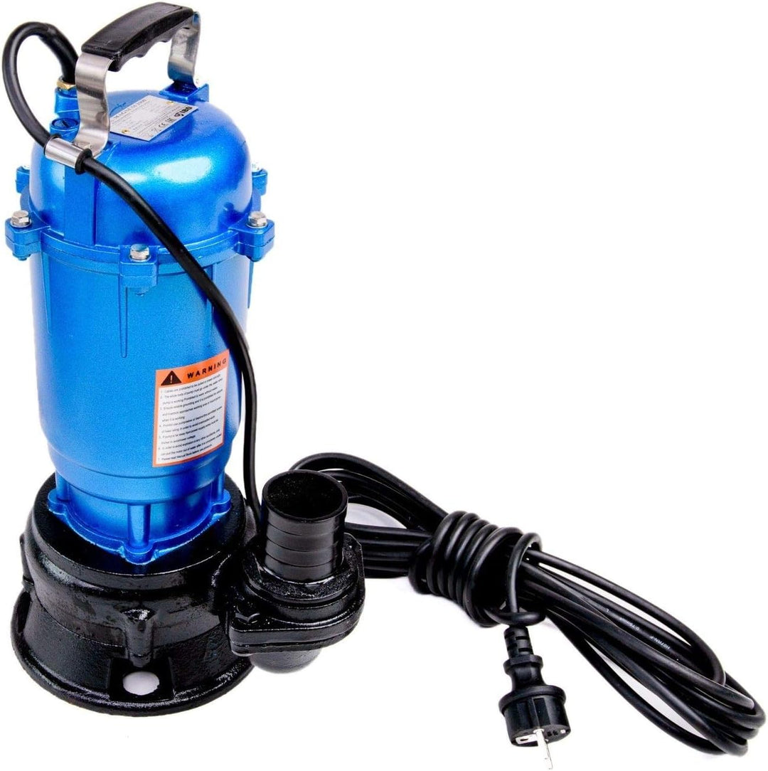 TAUCHPUMPE 550W M MIT SCHWIMMSCHALTER Pumpe 0,55 kW - KG - Wasserpumpe Schmutzwasserpumpe mit SCHWIM