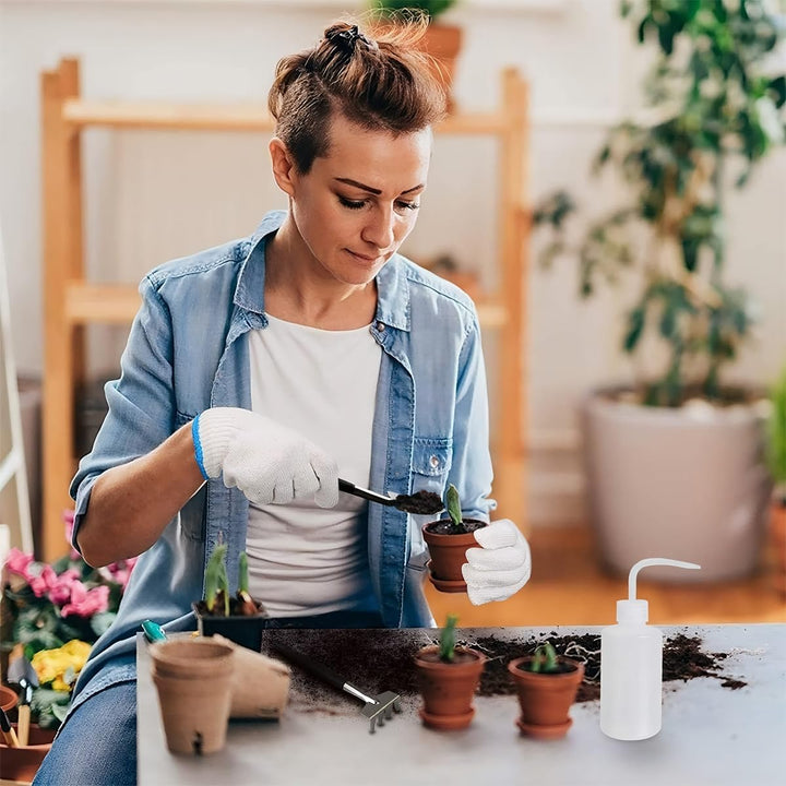 Bonsai Werkzeug Set 15 Stück mit wasserdichte Umtopfmatte & Aufbewahrungstasche,Mini Gartengeräte Ga