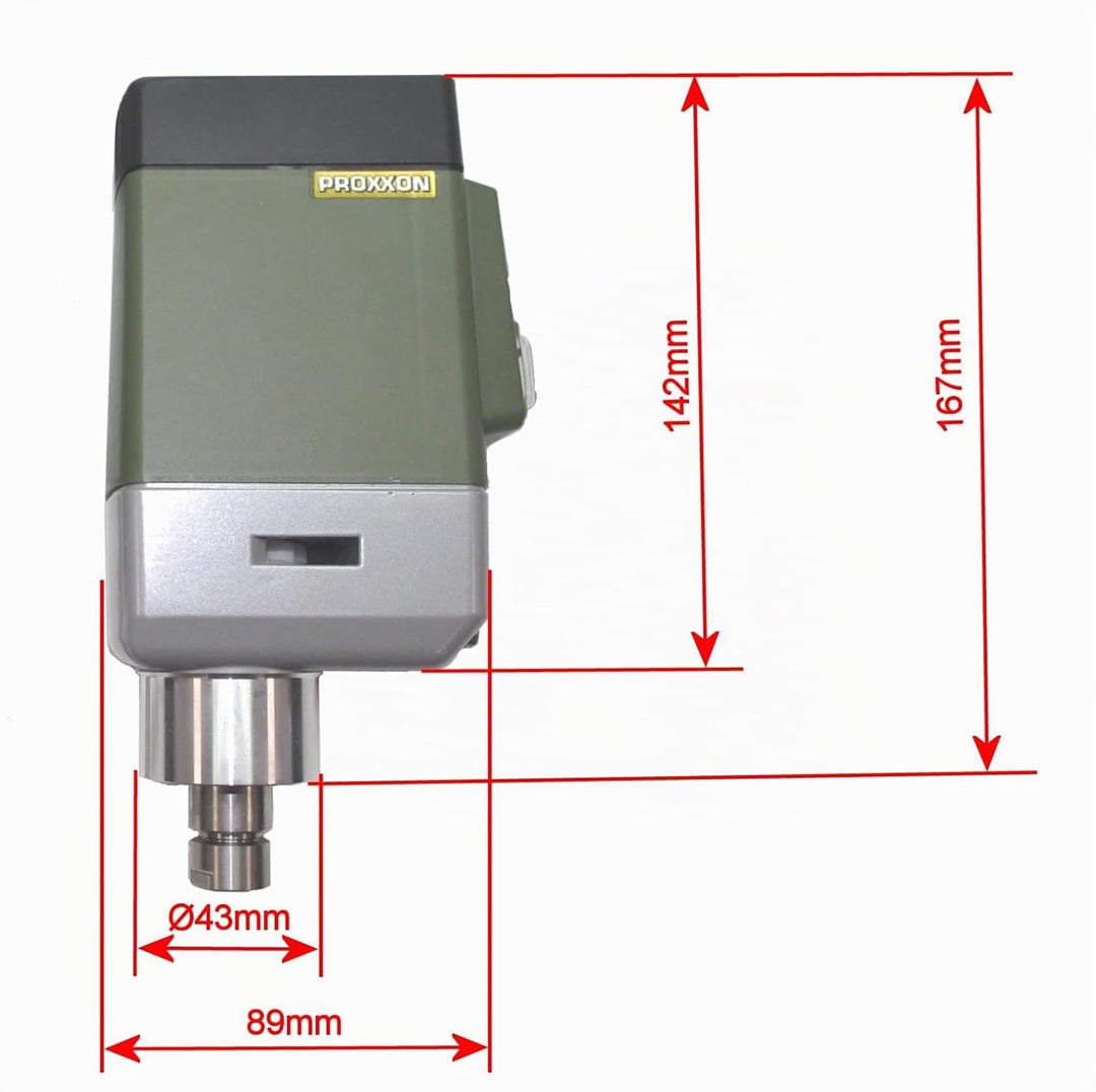 Proxxon 20200 Universal Frässpindel UF/E mit digitaler Anzeige 230 Volt
