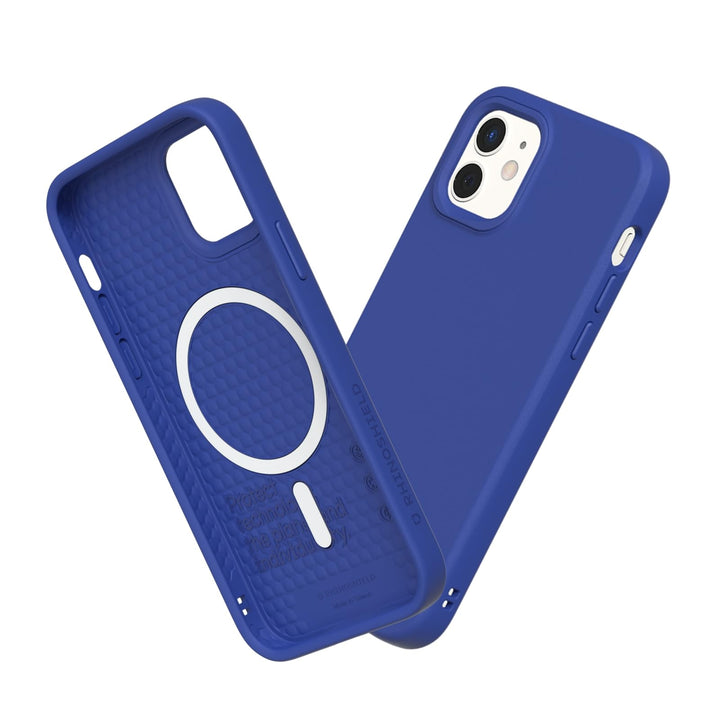 RhinoShield Hülle kompatibel mit [iPhone 12 Mini] | SolidSuit - MagSafe-kompatibel -Stossdämpfende &