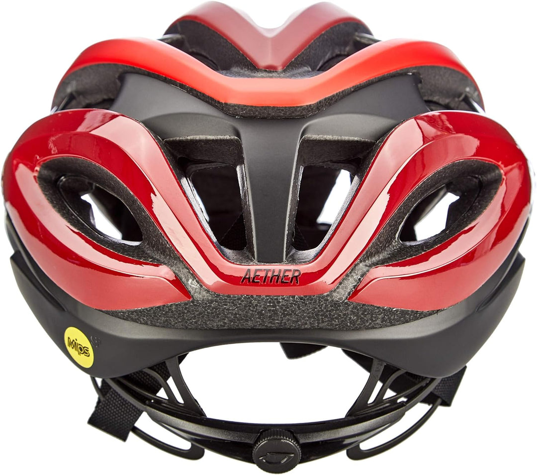Giro Aether MIPS Strassenhelm Small/51-55 cm mat bright red/dark red/black, Small/51-55 cm mat brigh