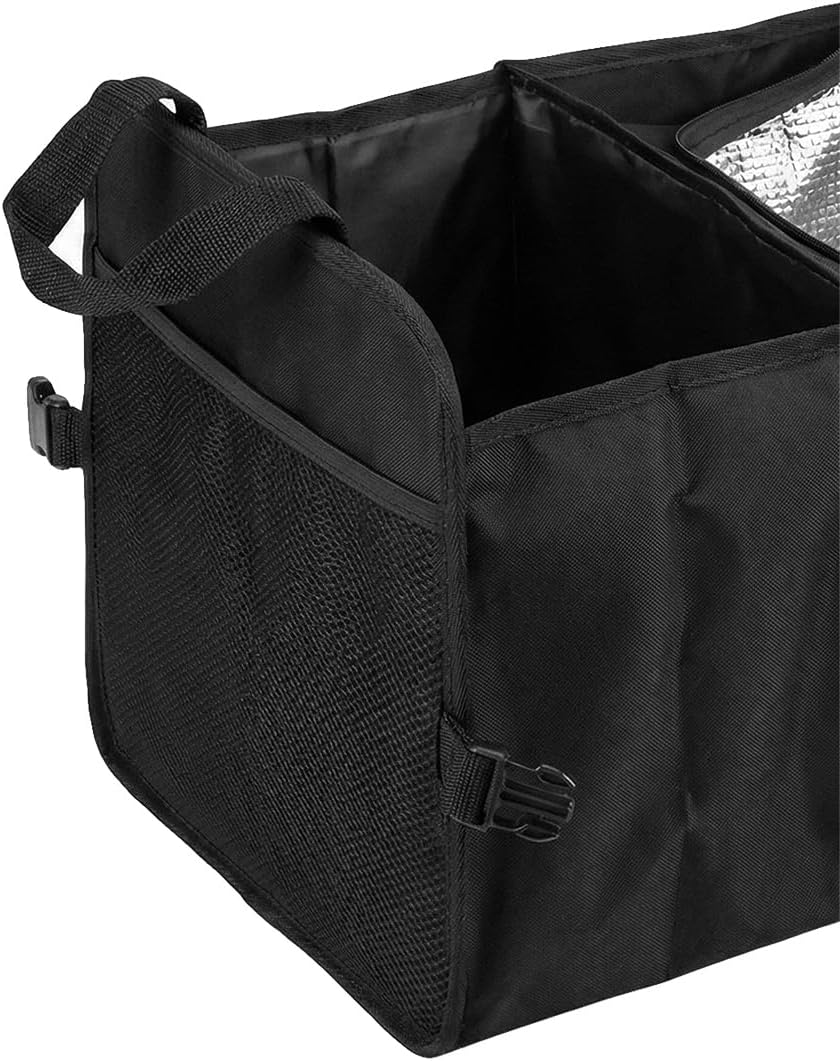 NEO TOOLS Auto Organizer mit Thermofach Modell 11-472 – Faltbarer Kofferraum Organizer für Einkäufe