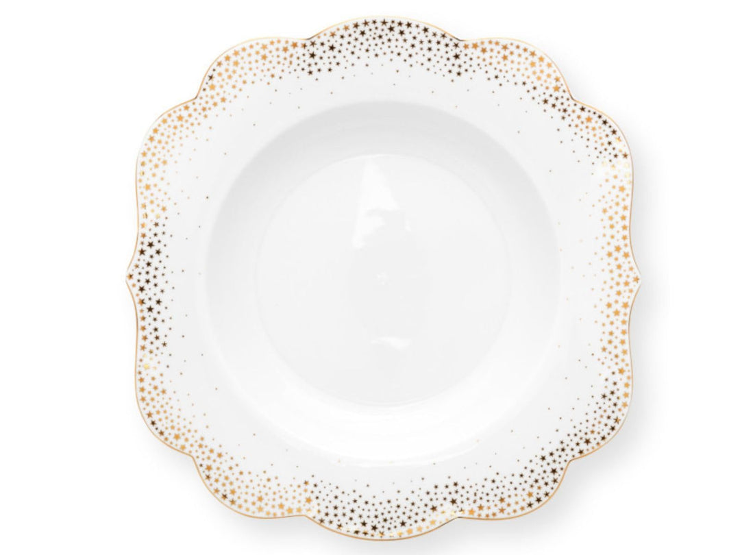 Pip Studio Royal Winter White Suppenteller 23,5cm
