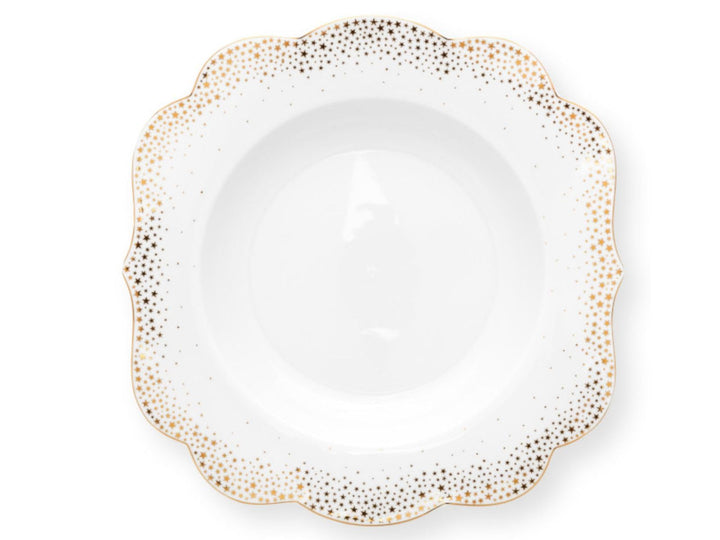 Pip Studio Royal Winter White Suppenteller 23,5cm
