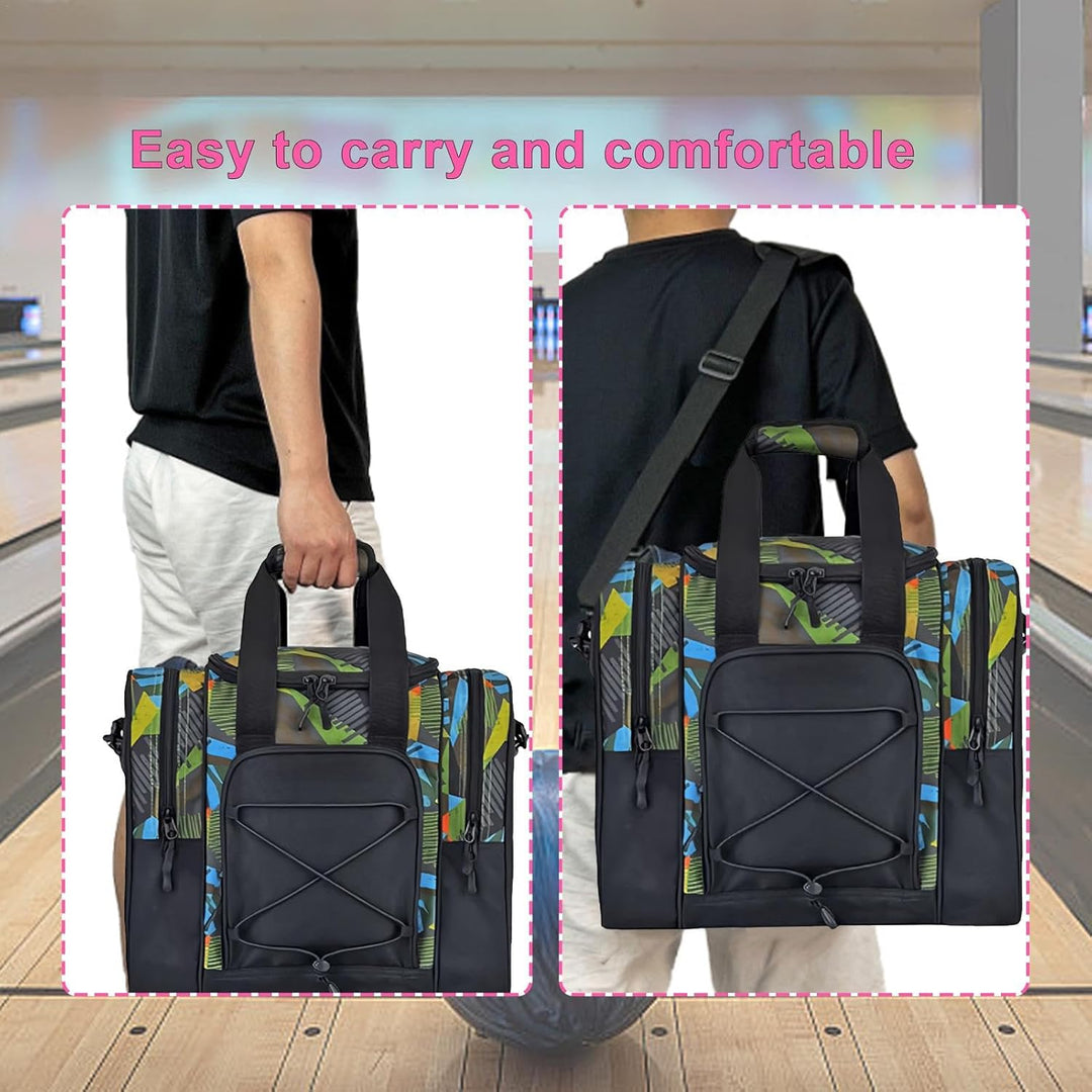 Bowlingtasche für einen Ball | Bowlingballtasche | Bowlingballtasche für Ball, multifunktionale Hand